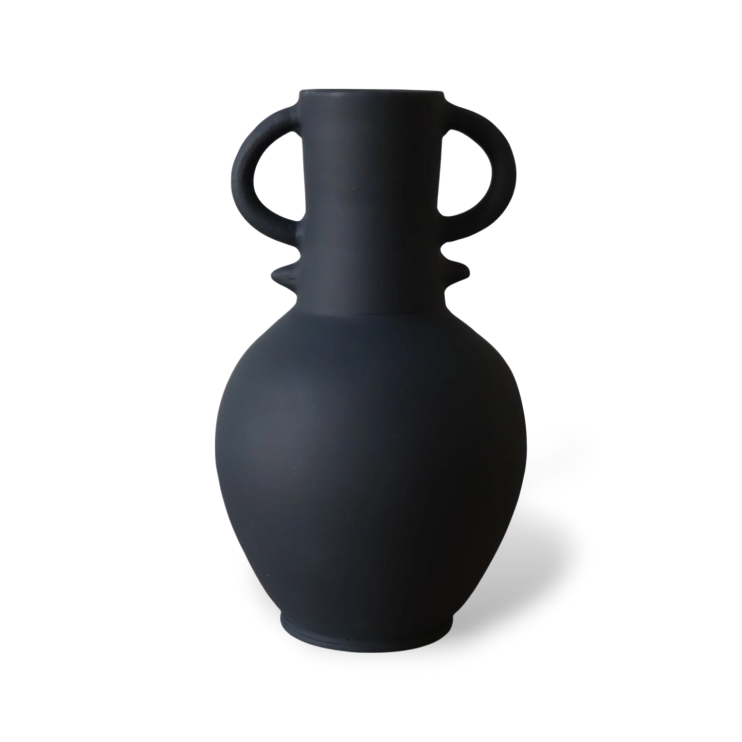 The zilil- matt black vase