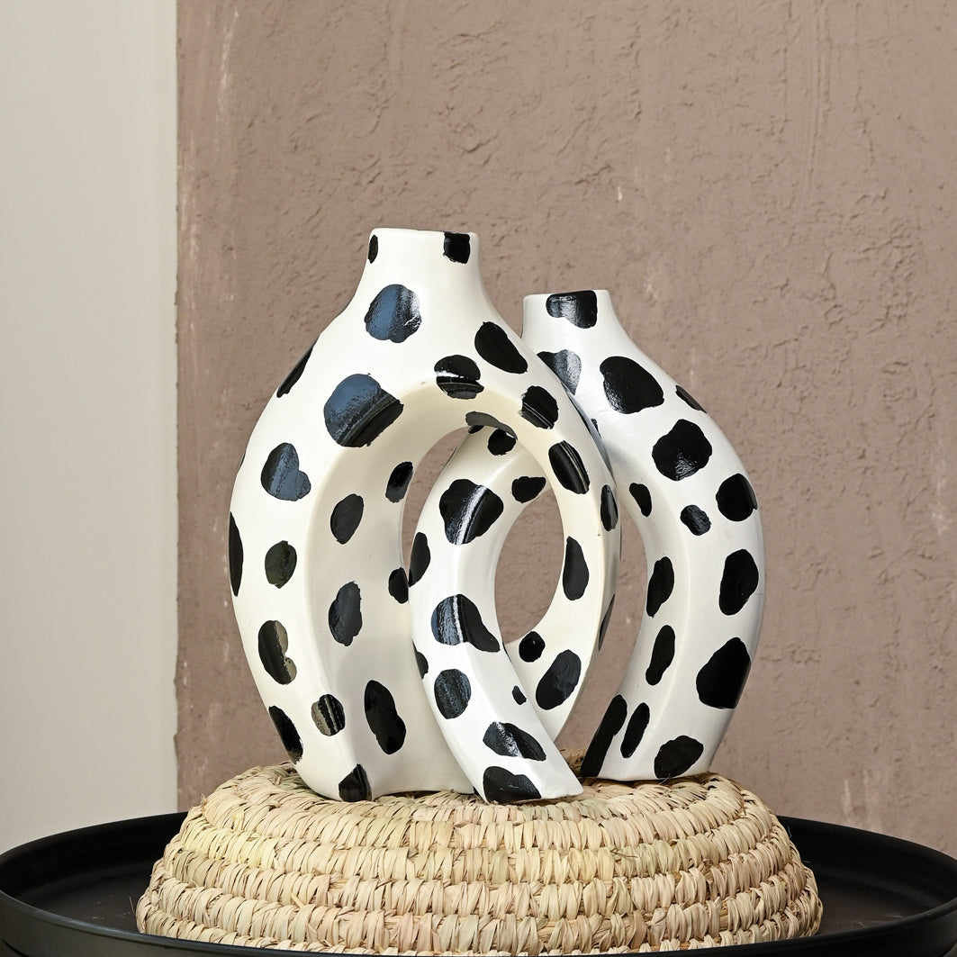 Le Duo de Vases Enlacés Philae - Vache