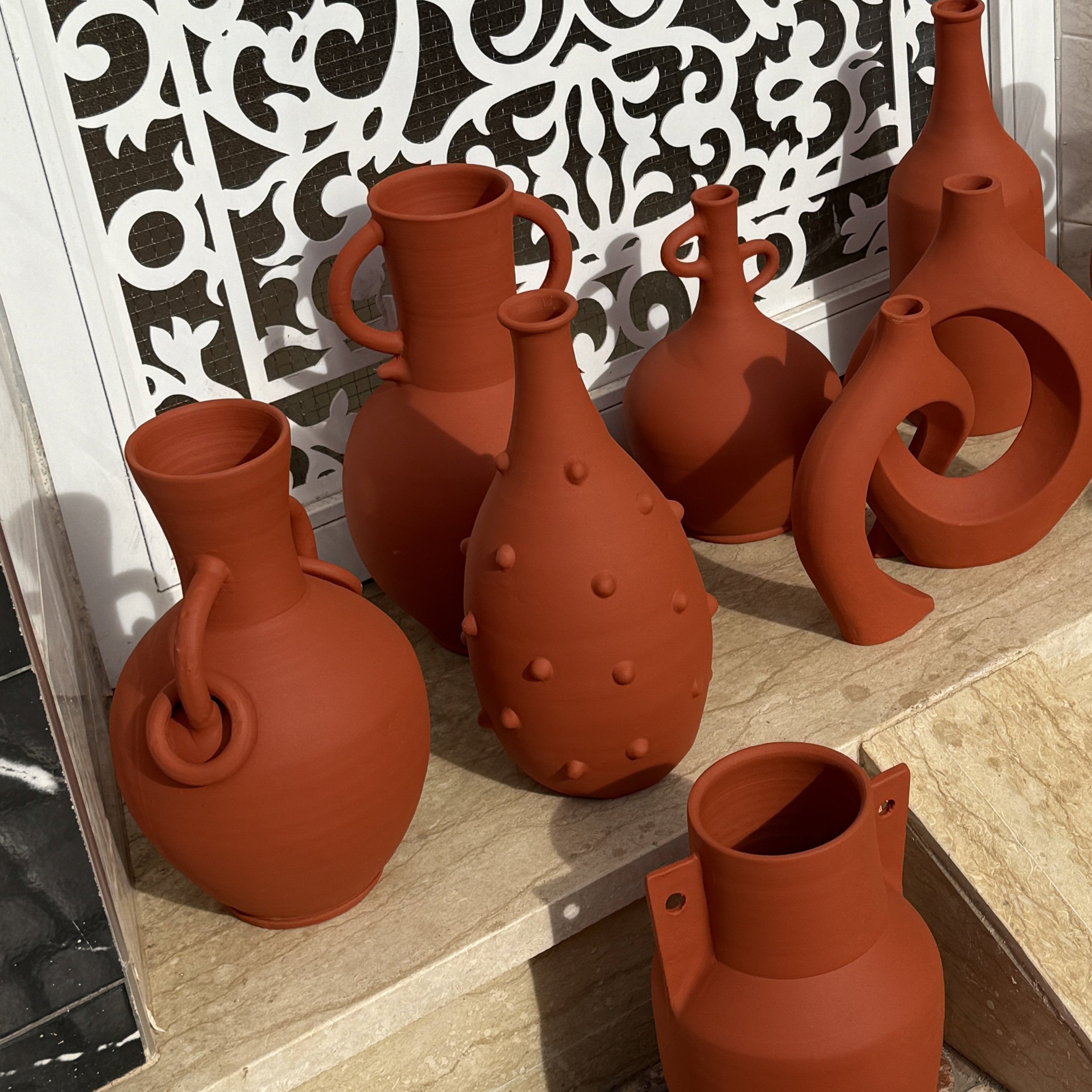 Le Vase Arcila - Terracotta mat