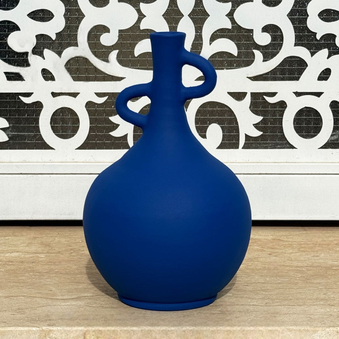 Le Vase Lixus - Bleu mat