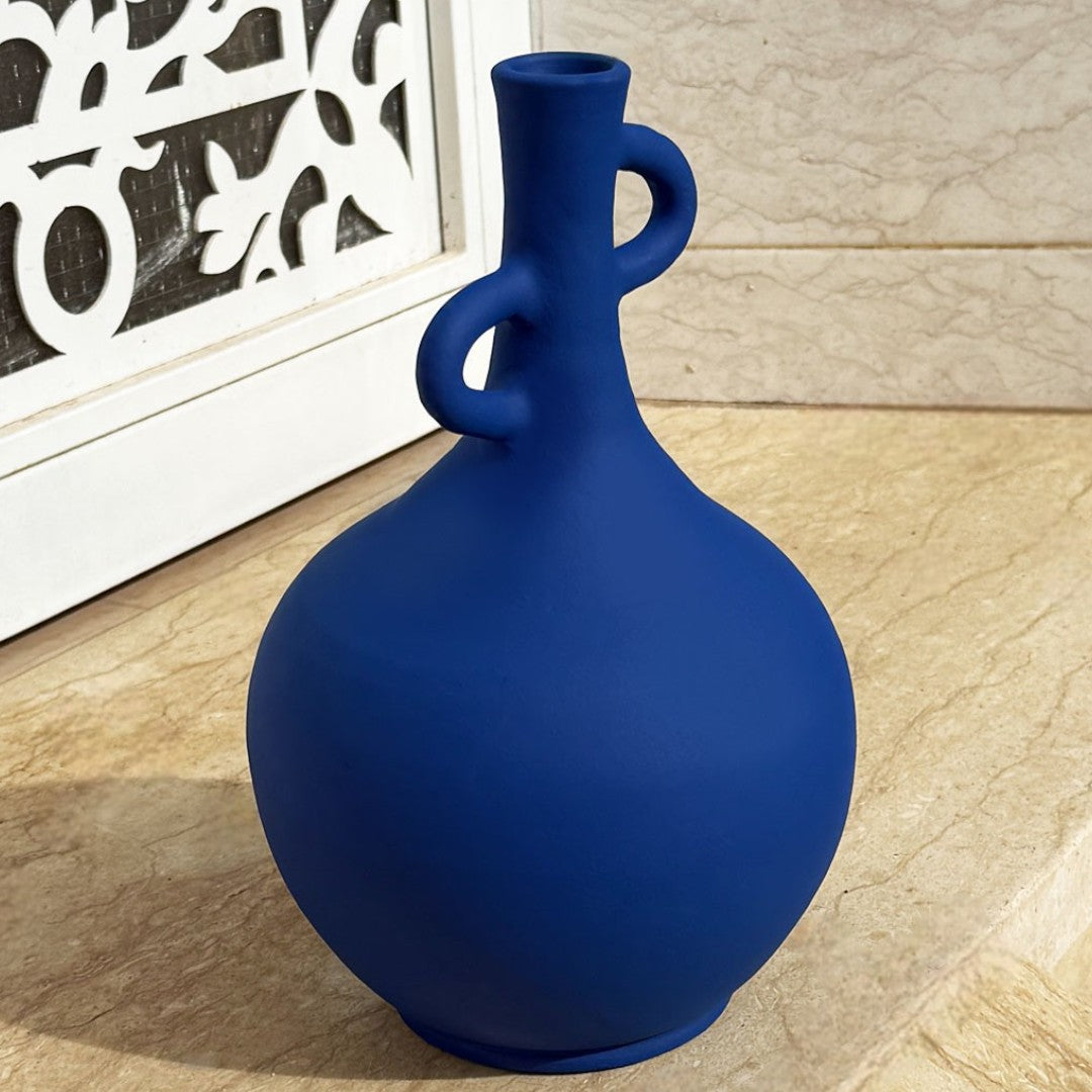 Le Vase Lixus - Bleu mat