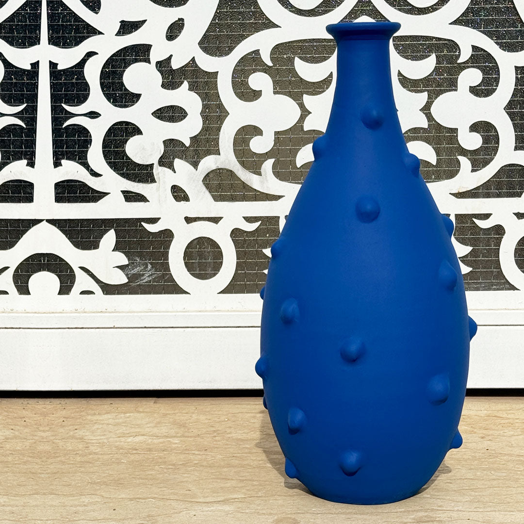 Le Vase Timgad - Bleu mat