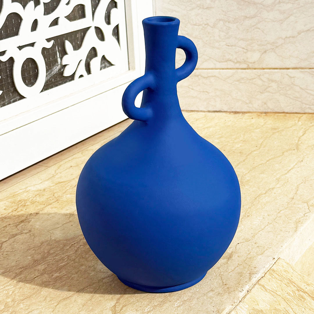 Le Vase Lixus - Bleu mat