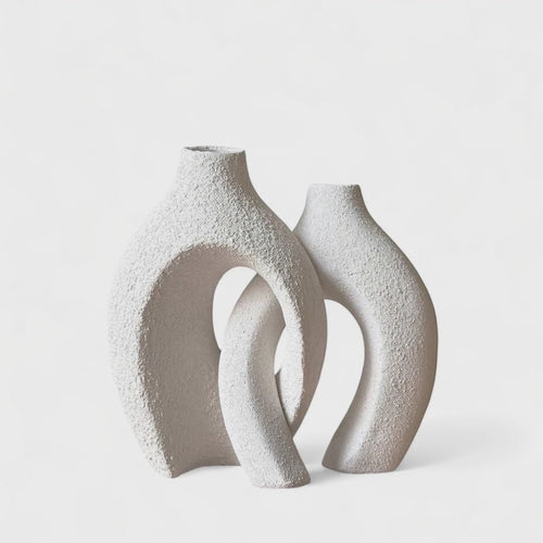 Cargar la imagen 1 en la vista de la galería. Duo de Vases Enlacés Philae