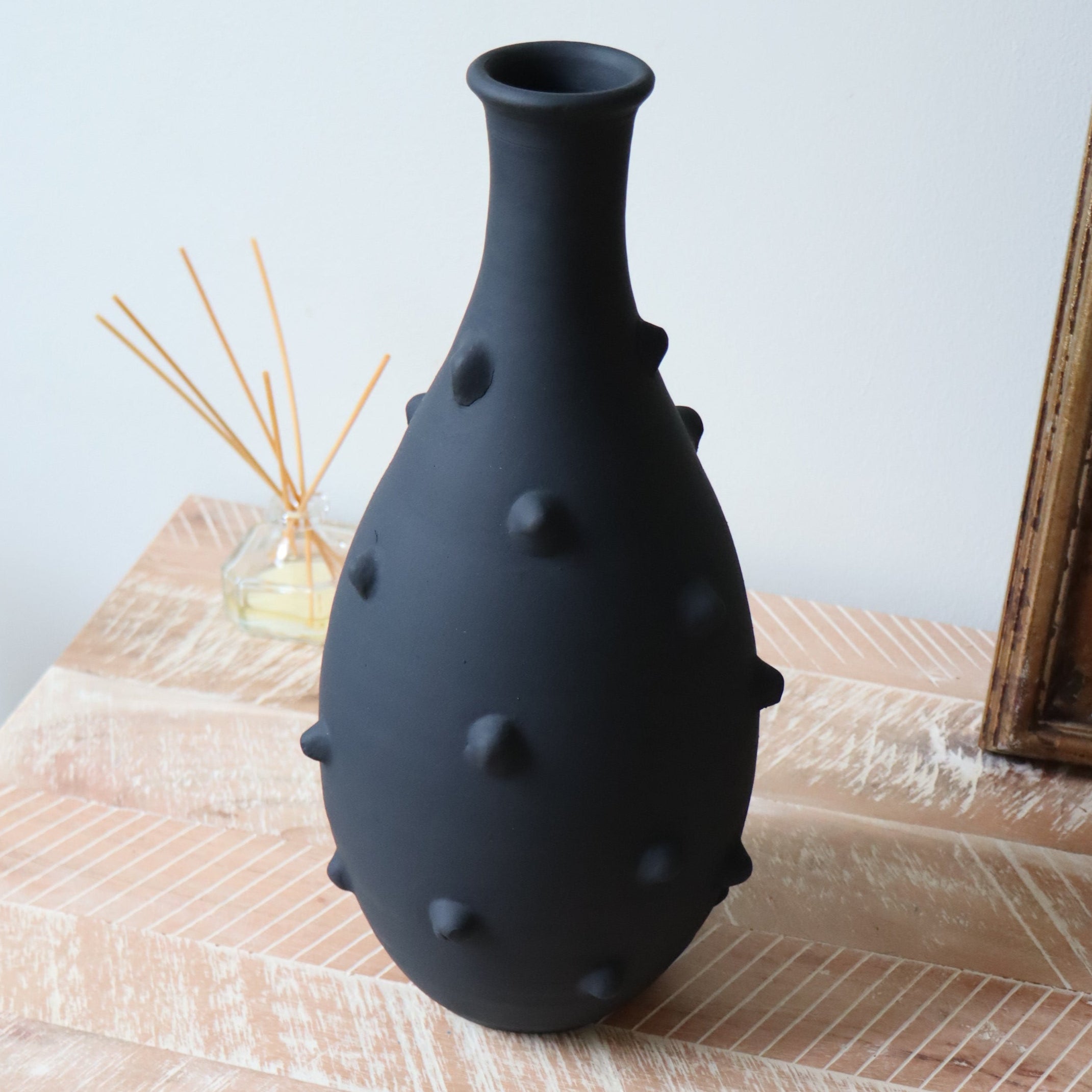 Le Vase Timgad - Noir mat